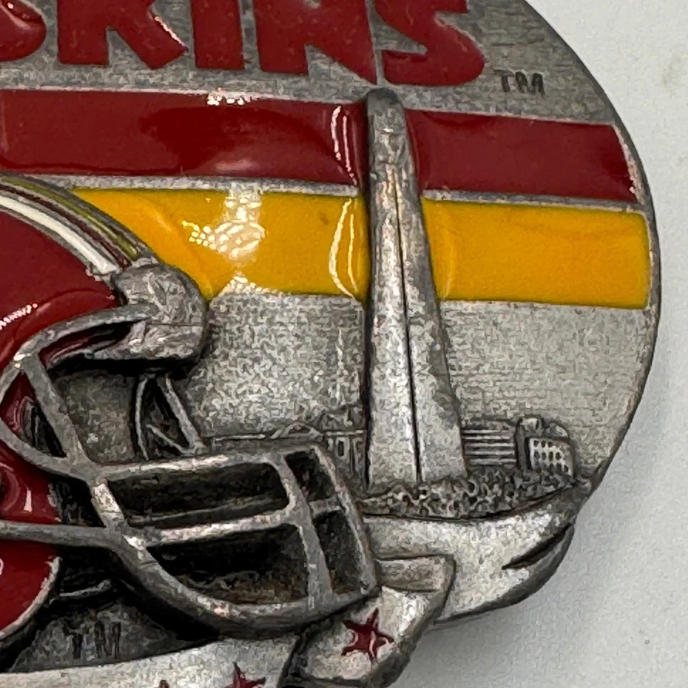 Vintage 1993 Siskiyou Washington Redskins NFL Belt Buckle Limited Edition 2623
